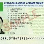Sample Learner Permit