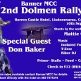 The Banner MCC’s Dolmen Rally takes place Saturday 10th sept 2011 at the Burren Castle Hotel, Lisdoonvarna Co.Clare. Stunts by world famous Mattie Griffen, first […]