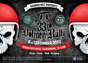 Banner MCC Dolmen Rally Poster