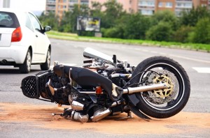 motorbike accident crashed motorbike