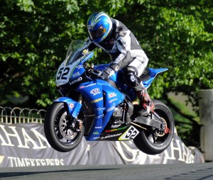 Brian McCormack at Ballaugh Bridge TT 2012 IMAGE Simon Patterson