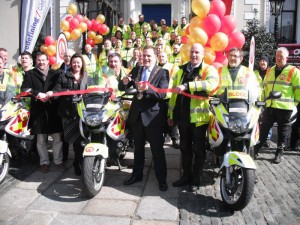 Launch of Blood Bike East