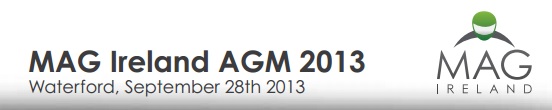 MAG Ireland AGM 2013