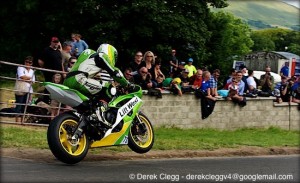 James Kelly at the 2013 Armoy road races. Photo © Derek Clegg. All rights reserved.