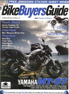 Read MAG Ireland on Mandatory High Viz in this the March issue of Bike Buyers Guide.