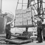 Dock Workers in Bristol, England, 1940