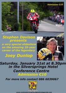 Stephen Davison Slide Show, Joey Dunlop