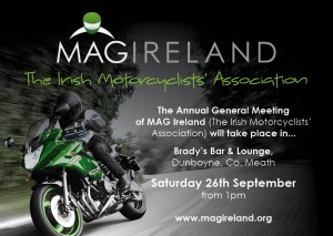 MAG Ireland (The Irish Motorcyclists' Association) AGM 2015