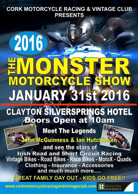 Monster Motorcycle Show, Cork, 31st January 2016